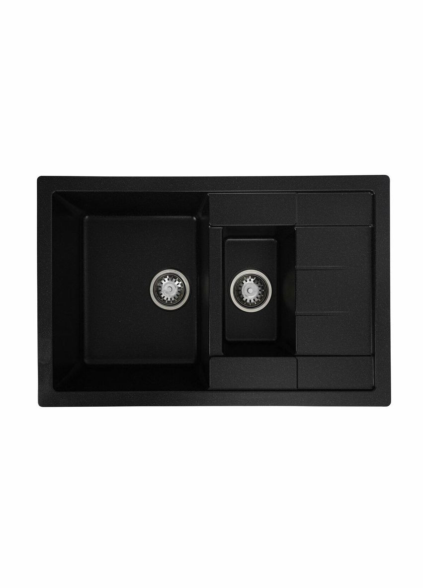 Гранітна мийка для кухні TOSKANA 7850W матова металік Valeso (342072118)