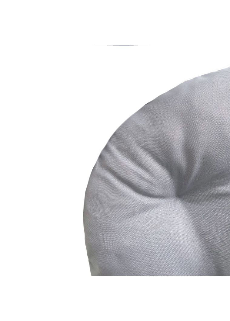 Подушка для кресла кокона Ø 80х8см светло-серый No Brand (324830099)