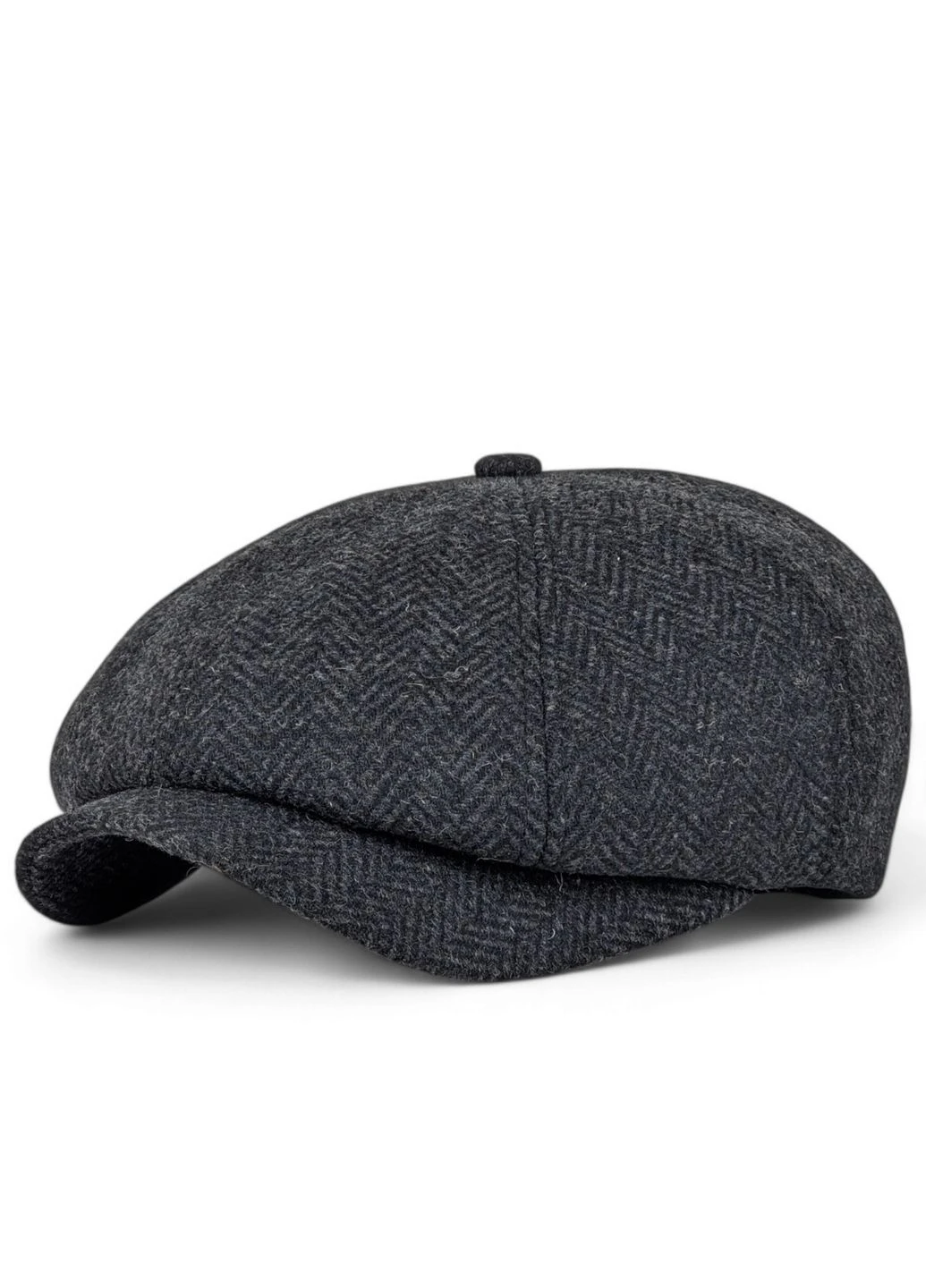 Мужская восьмиклинка премиум-класса, модная хулиганка D.Hats осень-зима, classic newsboy cap, качественная кепка серая VladAltex (393176985)