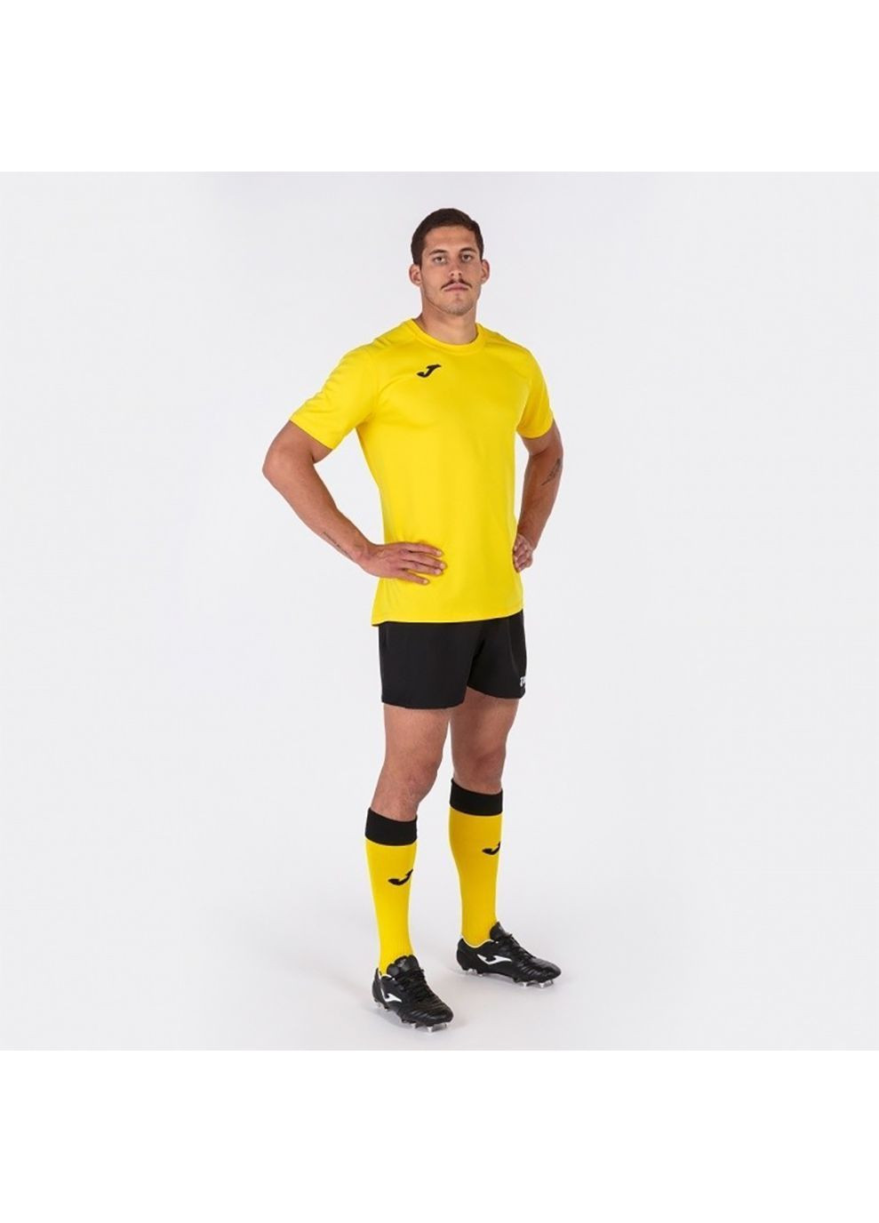 Желтая мужская футболка strong жёлтый Joma