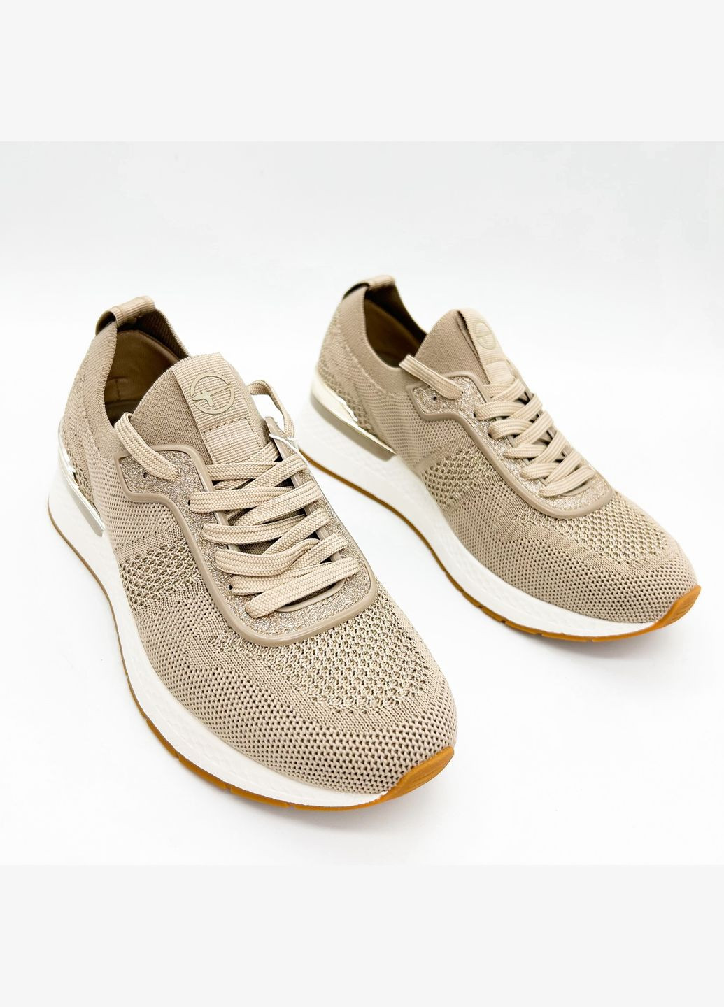 Кроссовки (р) Текстиль 0-1-1-1-23712-42-498 Tamaris бежевые лето (328835391)