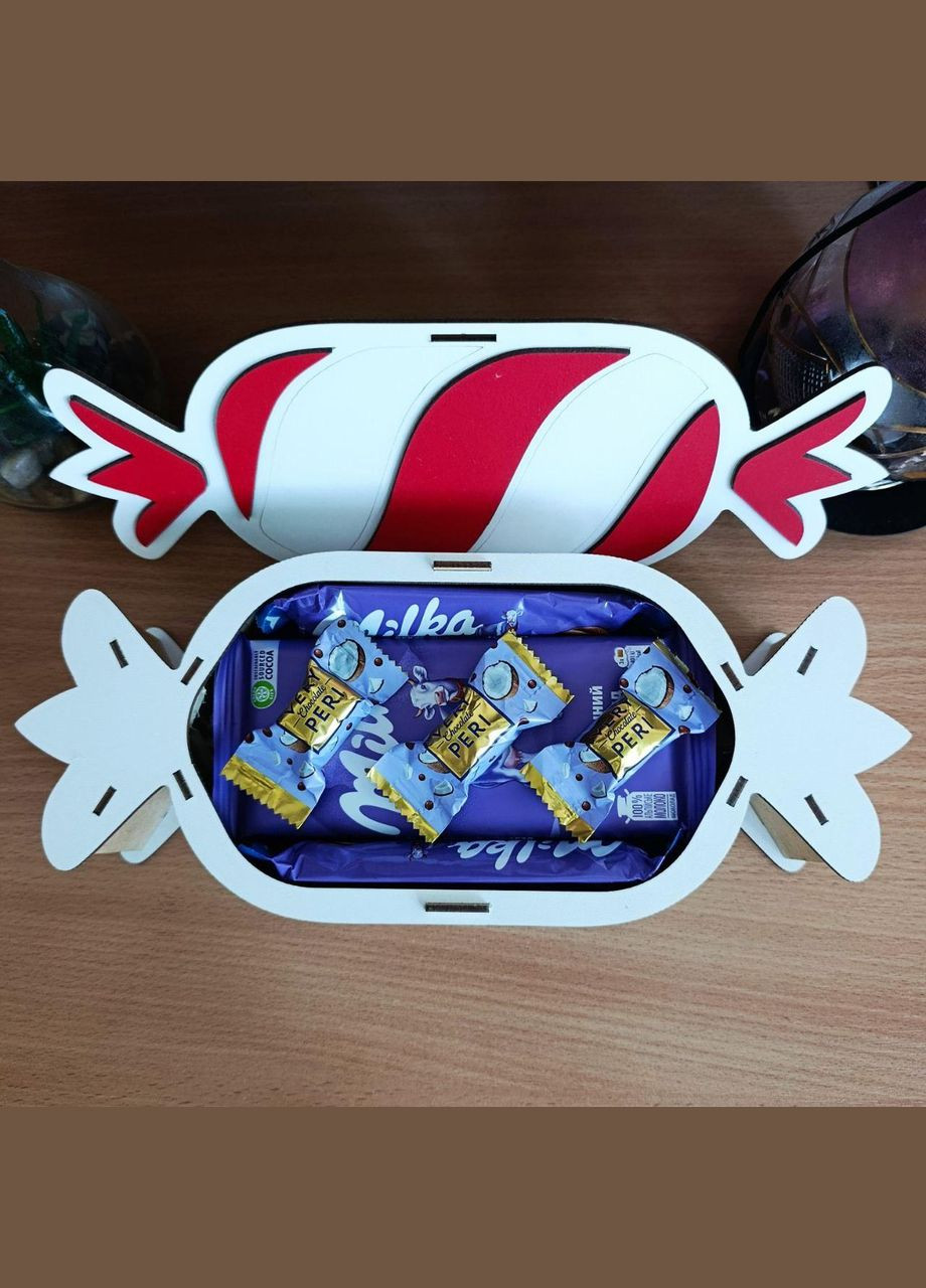 Бокс конфета со сладостями милка для ребенка или девушки на день рождения новый год рождество 8 марта (ar261) No Brand (344547843)