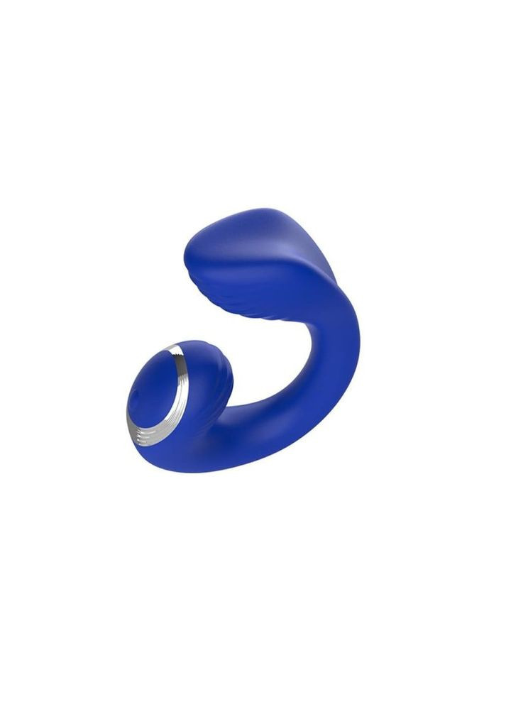 Вибратор для пар с дистанционным пультом Lust Ripple Meteor, синий Chisa (303887625)