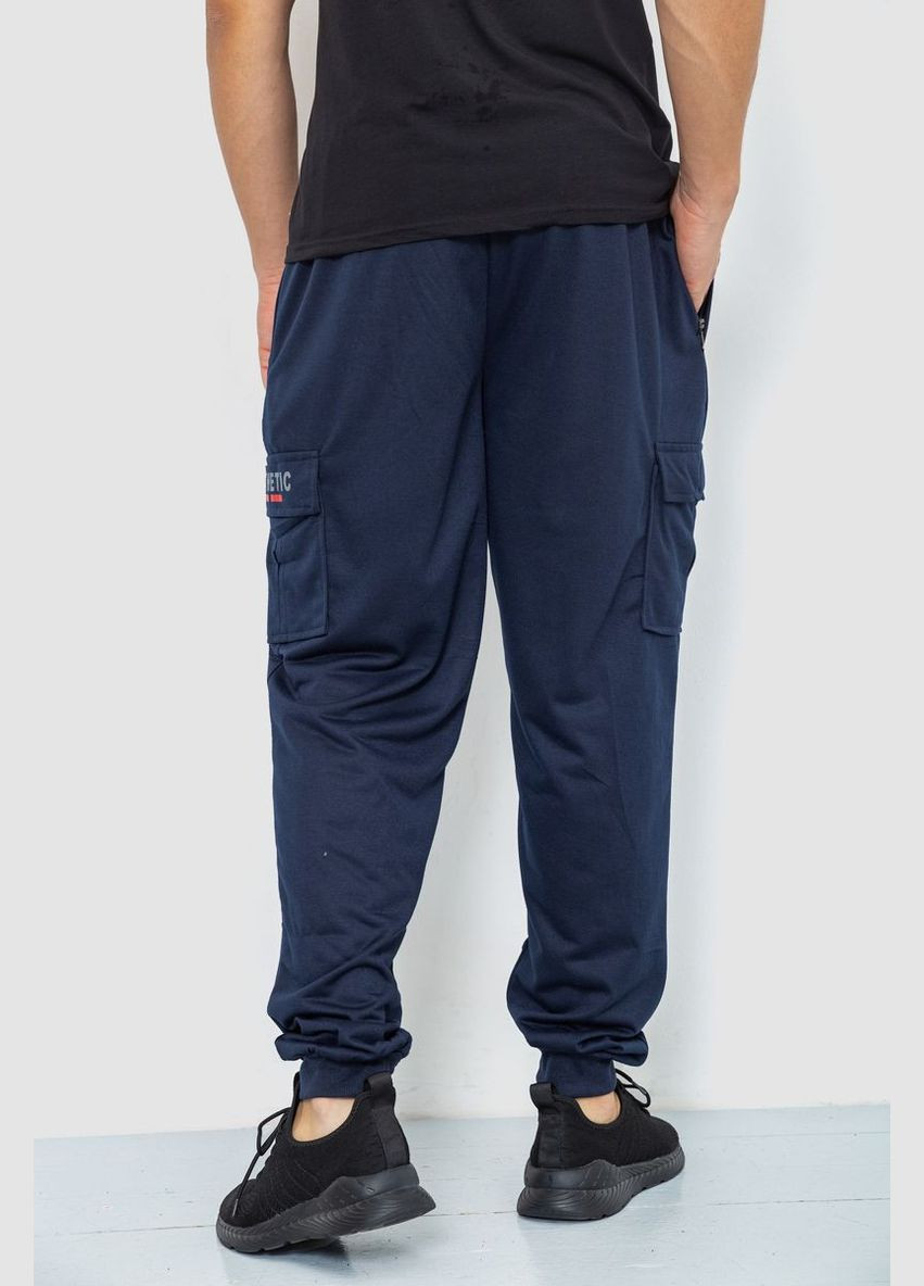 Темно-синие спортивные демисезонные брюки Ager
