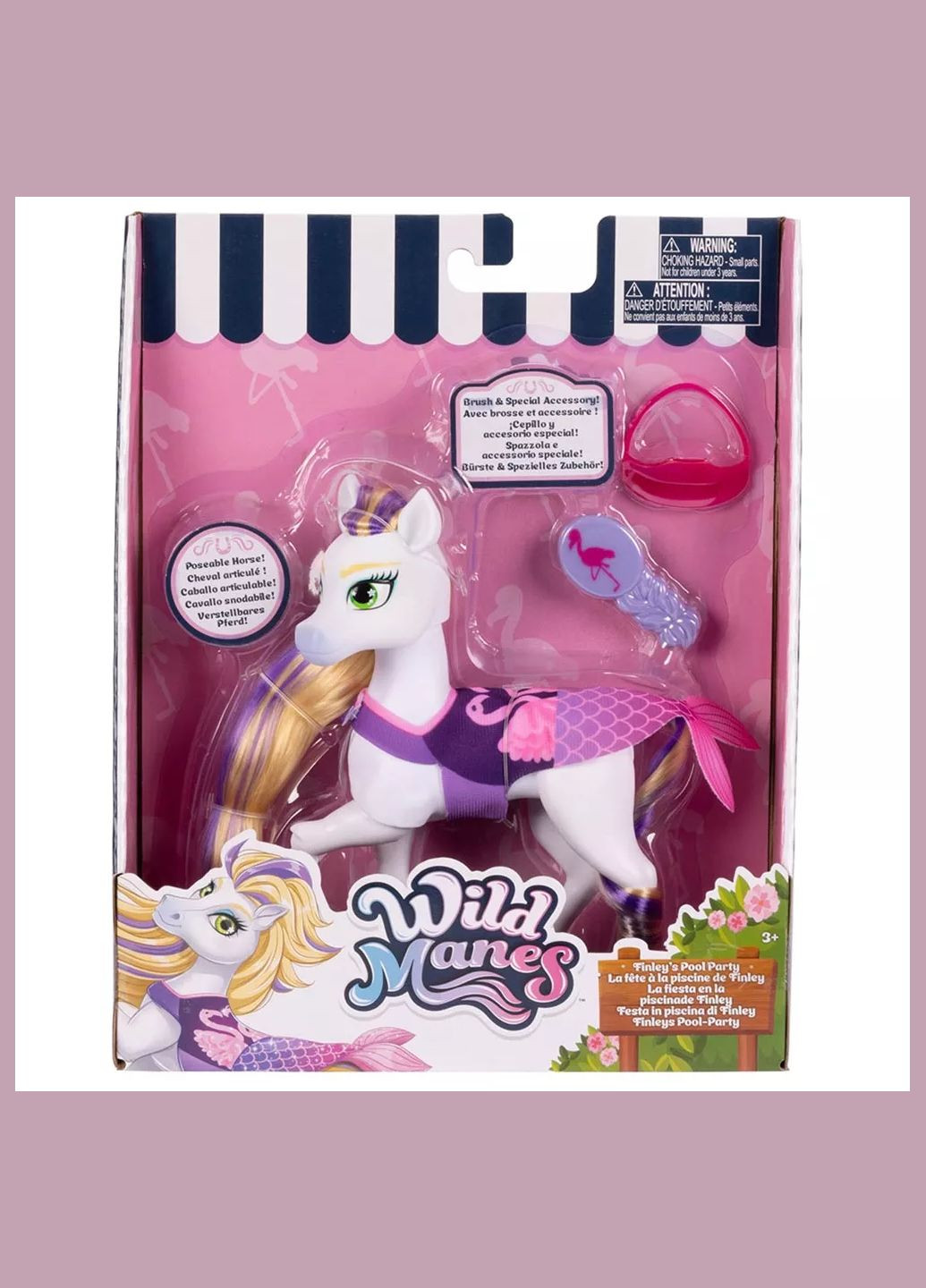 Фигурка Вечеринка лошадки Финли (723364) WILD MANES (326806245)