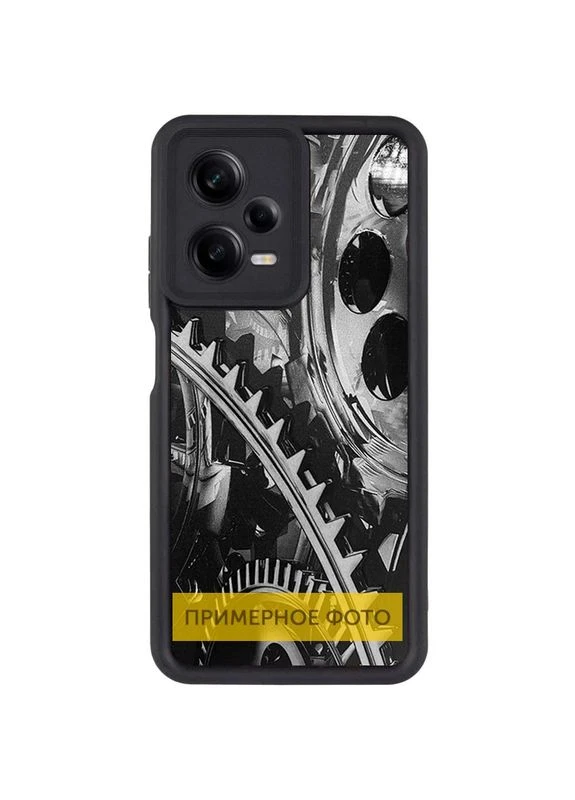 TPU чехол для Xiaomi Redmi Note 12 Pro 4G накладка принт Gears No Brand (402177212)