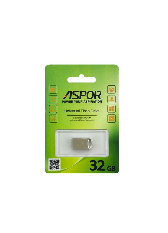 USB Flash AR105 32GB- серебро Aspor (367602719)