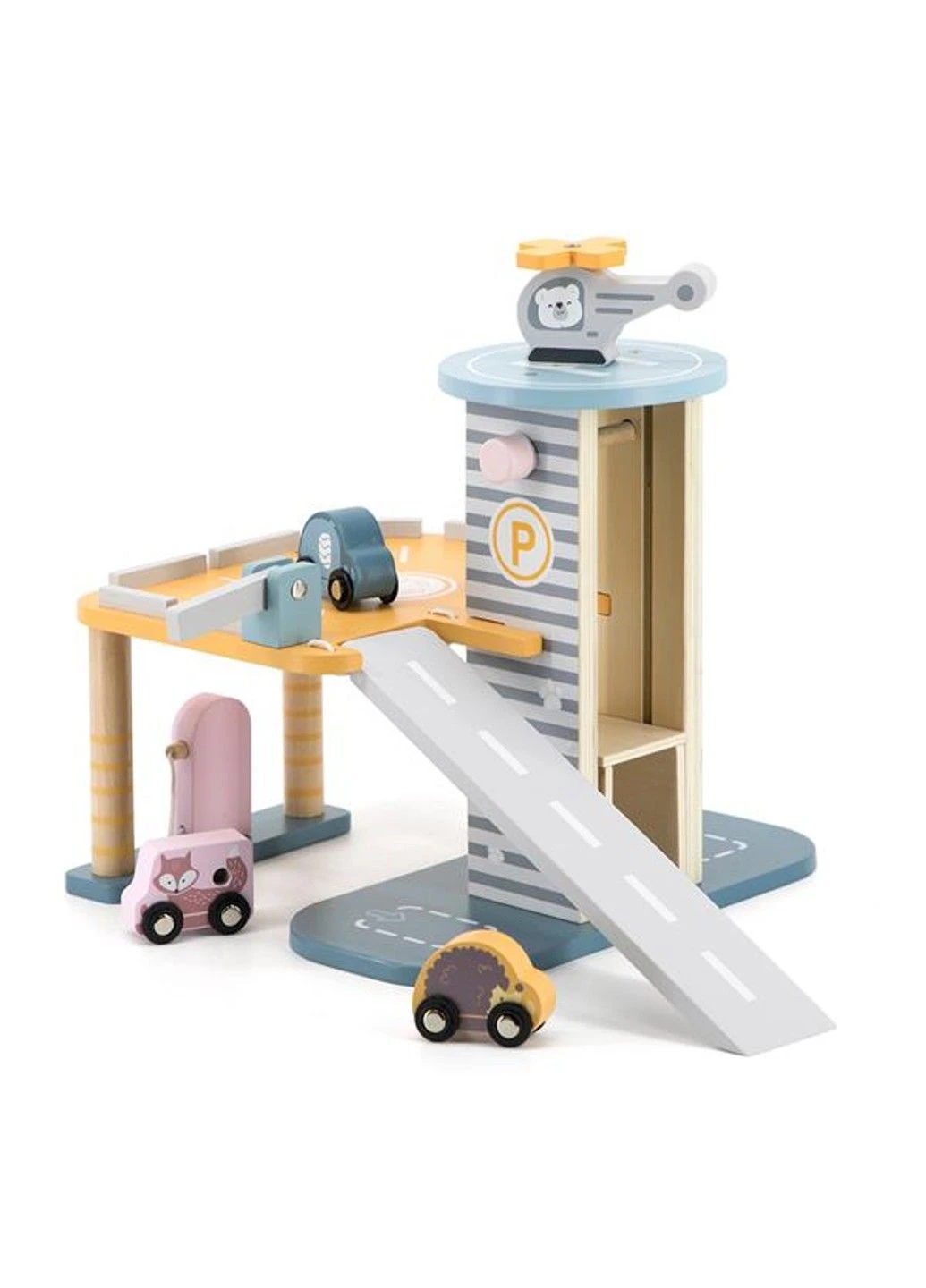 Дерев'яний паркінг Viga Toys (44029) PolarB (333709118)