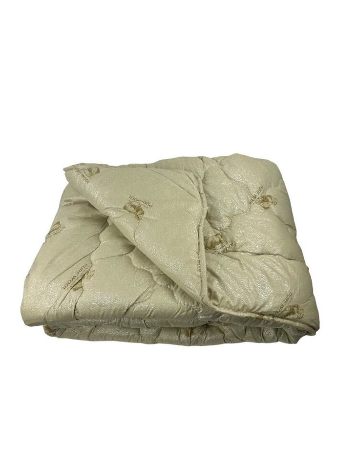 Одеяло полуторное закрытое Pure Wool 20307 150х210 см Arda (335584886)