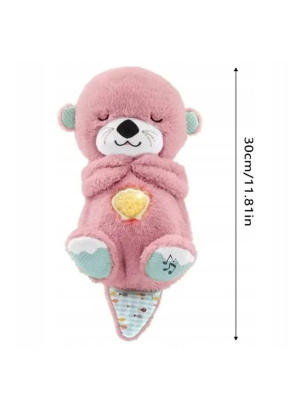 Плюшева м'яка іграшка-нічник «Дихаюча видра» No Brand (311617297)