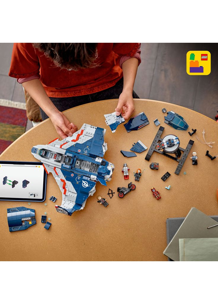 Конструктор Marvel Месники: Ера Альтрона Квінджет (76325) Lego (369674603)