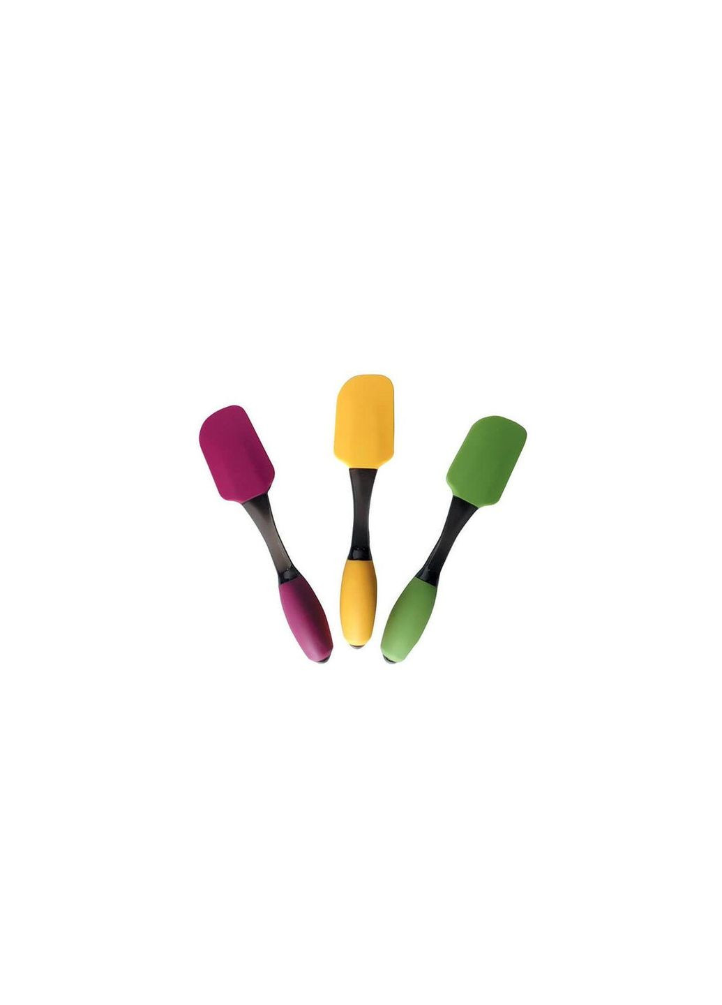 Силіконова кухонна лопатка MR-1170 термостійка для антипригарного посуду, червона Maestro (332986945)