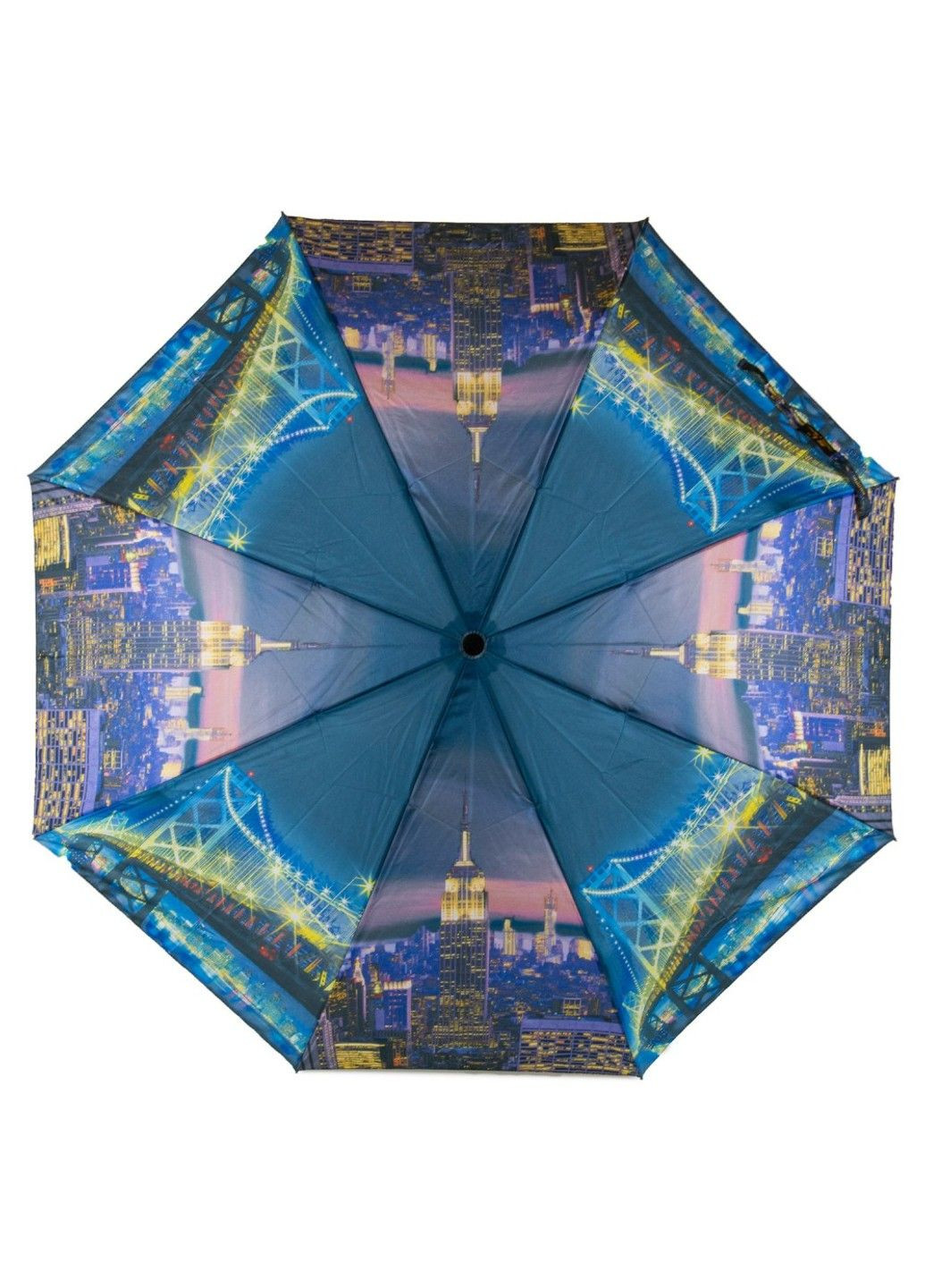 Синя жіночий напівавтомат зонт sl21305-2 Podium середня (313031733)