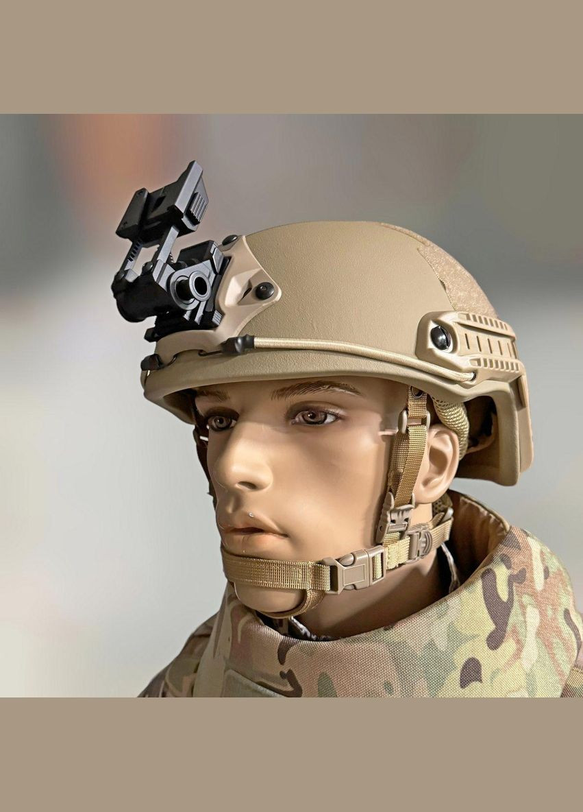 Крепление для ПНБ типа L4G24 (Wilcox) на шлем, крепеж на каску для ПНБ (28300G24) Spina Optics (362602594)