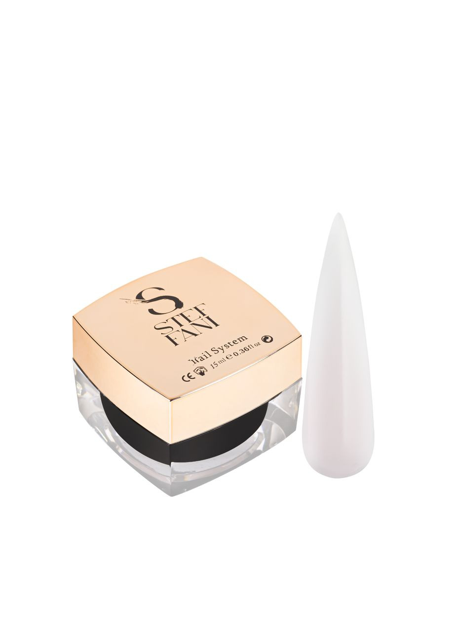 Гель для нарощування нігтів камуфлюючий Jelly Gel 15 мл, 06 Рожево-білий Steffani (361968925)