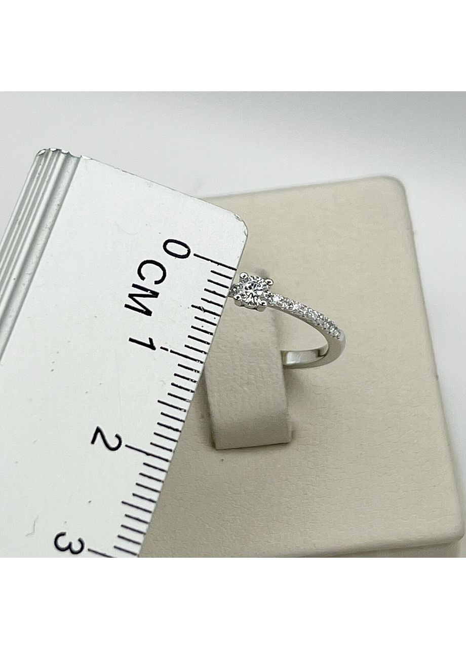 Кольцо серебряное с кубическим цирконием "Дорожка" 17 1,24 г No Brand (370142463)