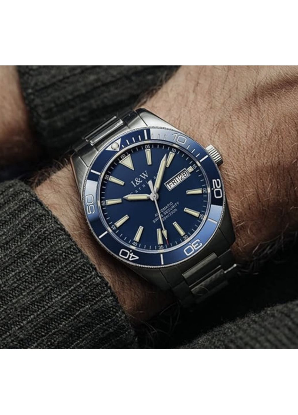 Наручные часы мужские BlueMarine 10 Bar Серебристый (3557) Carnival (362975814)