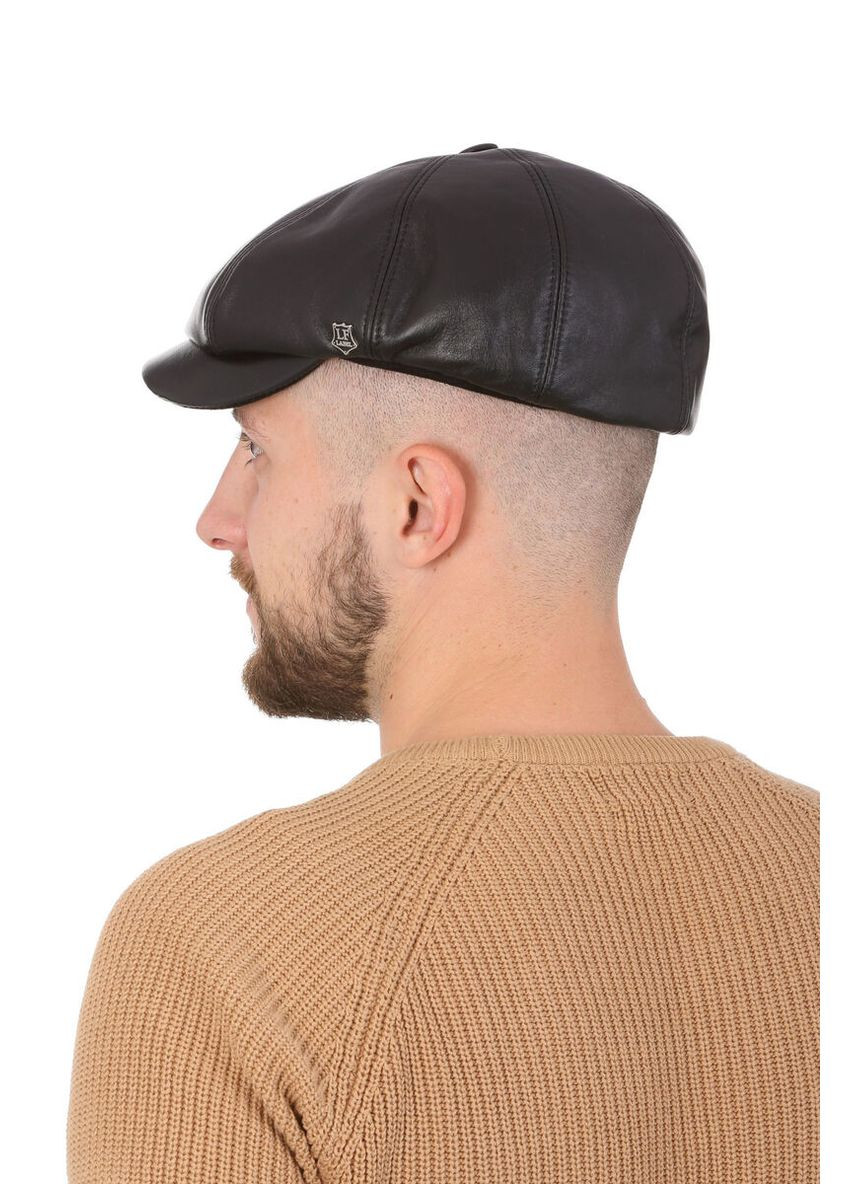Кепка чоловіча шкіряна восьмиклинка (SC45602) Shlyapka (295922570)