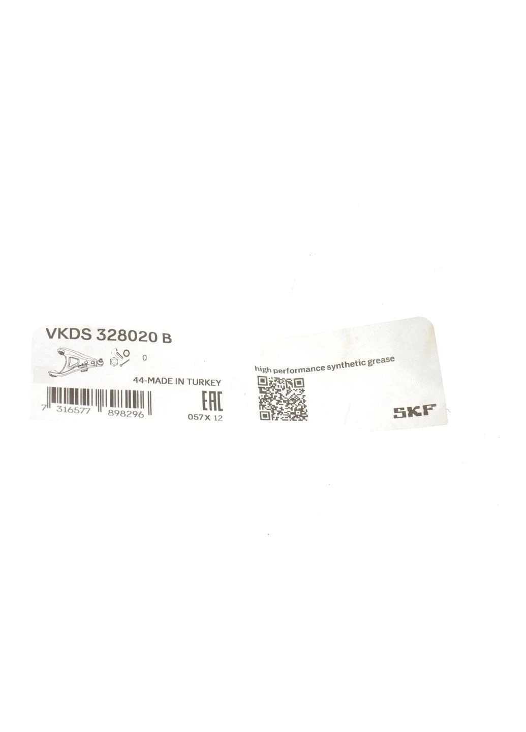 Важіль підвіски MERCEDES 168 SERIES A CLASS VKDS 328020 B-ua SKF (400190188)