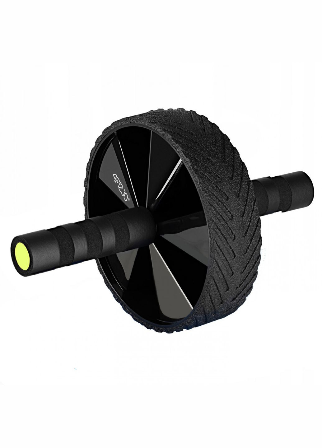 Ролик (гимнастическое колесо) для пресса Ab Wheel Black/Yellow () 4FIZJO P-5907739314840 (342758187)