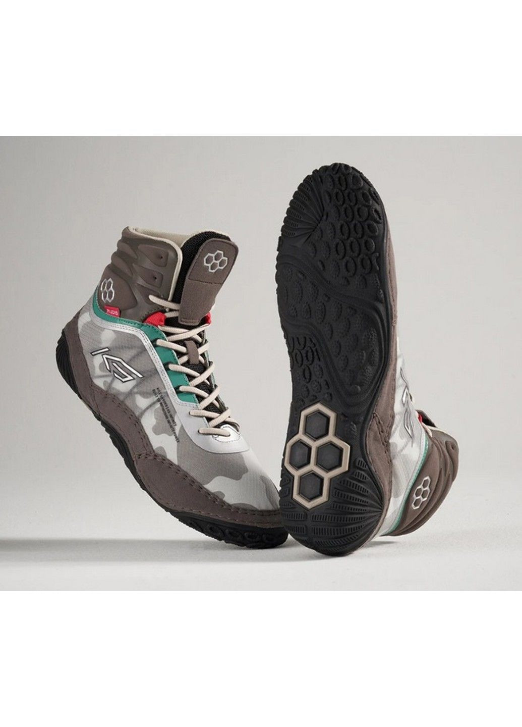 Борцовки KS Infinity COWBOY серые (KSNC1000-CBY-09) RUDIS (356672252)