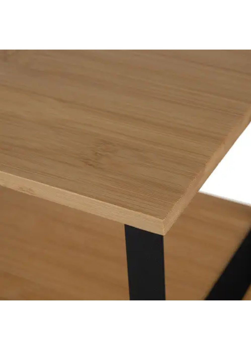 Комплект набор бамбуковых большой маленькой настольных кухонных полочек для специй трав аксессуаров 2 штуки (479889-Prob) Unbranded (325810152)