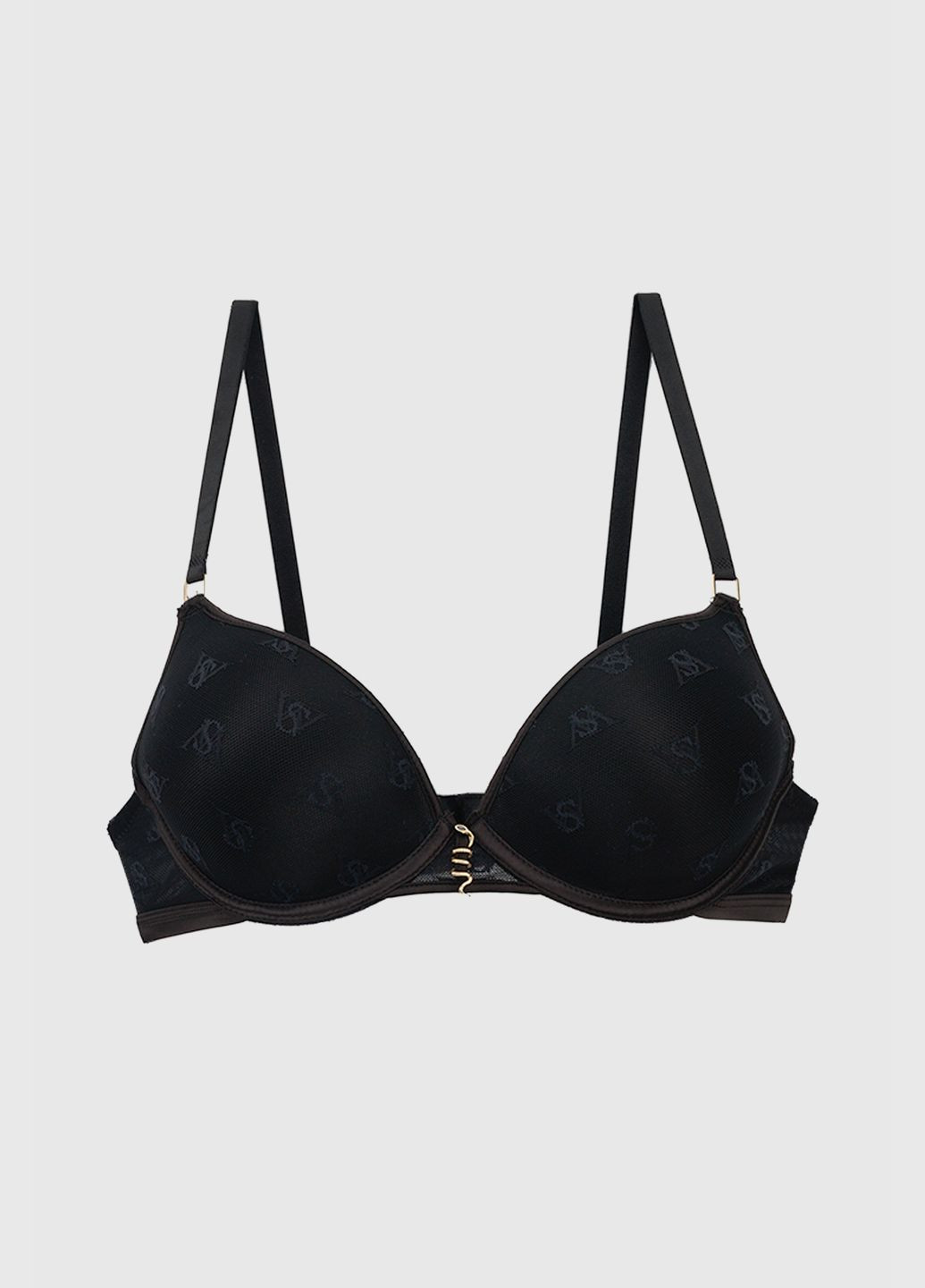 Чорний бюcтгалтер 2300 чорний WeLassie нейлон, еластан