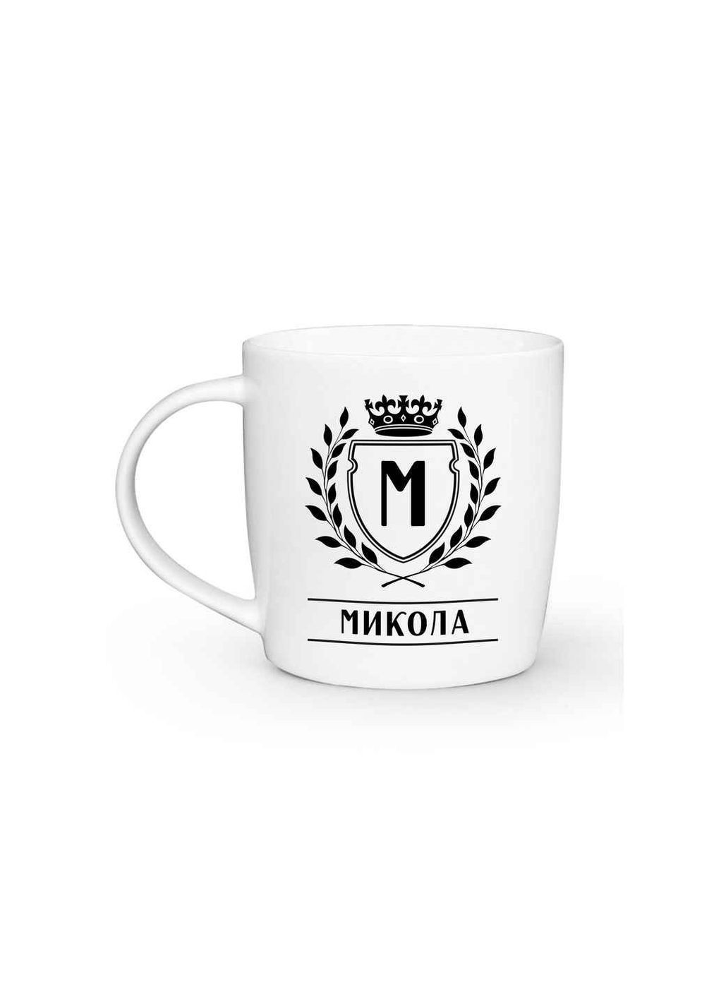 Чашка Бочка 360мл "Николай" 2523 в под. коробке KVARTA (357219259)