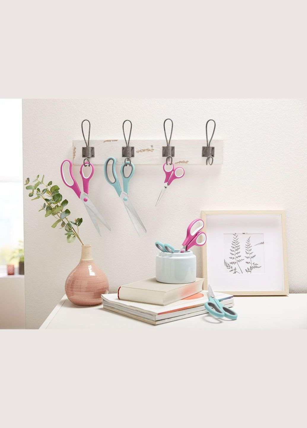 Ножницы бытовые, канцелярские, швейные, набор 3 шт., нержавеющая сталь. Crelando (308855950)