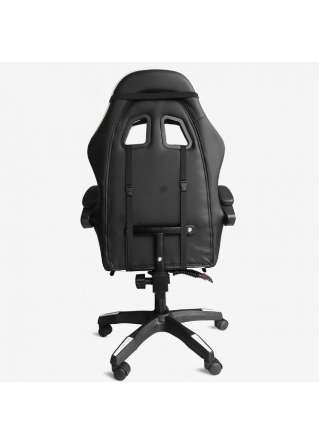 Геймерське комп'ютерне крісло з підставкою для ніг для підлітків та дорослих Striker One (365462376)