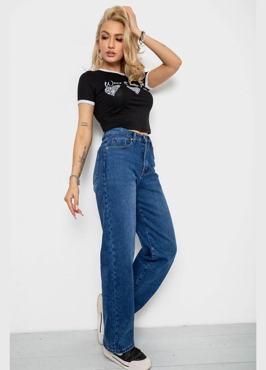 Футболка-топ жіноча з принтом Ager 244R504 - (329694029)