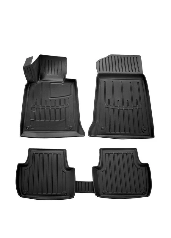 Коврики резиновые 3D (5 шт, полиуретан) для BMW 3 серия E46 1998-2006 гг Stingray (392192769)