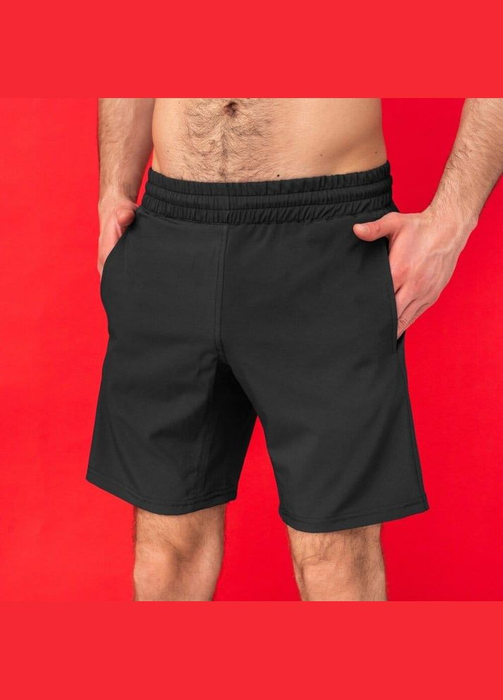 Мужские шорты для плавания черные No Brand (345648001)