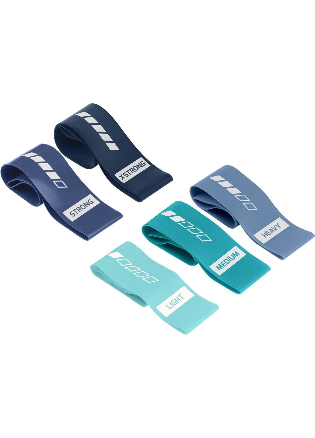 Набір резинок для фітнесу 0,5-30кг Gymtek (367736393)