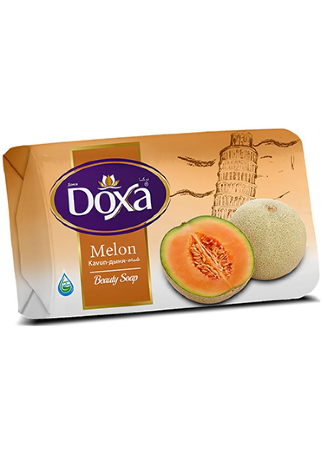 Мыло фруктовое Дыня 150г. Doxa (278638980)