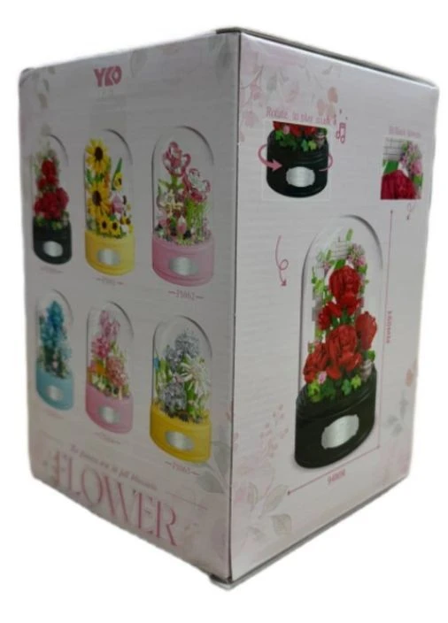 Музыкальный конструктор Musical Roses Musical Flask 90 деталей Разноцветный (2104619286) No Brand (395124796)