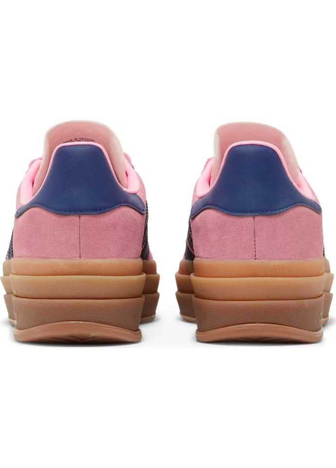 Рожеві кросівки gazelle platform bold pink glow — h06122 No Brand