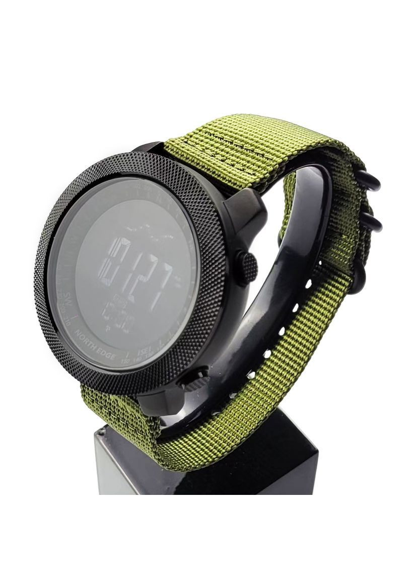 Наручные часы мужские с компасом Apache Green 5BAR Черный (2860) North Edge (363319051)