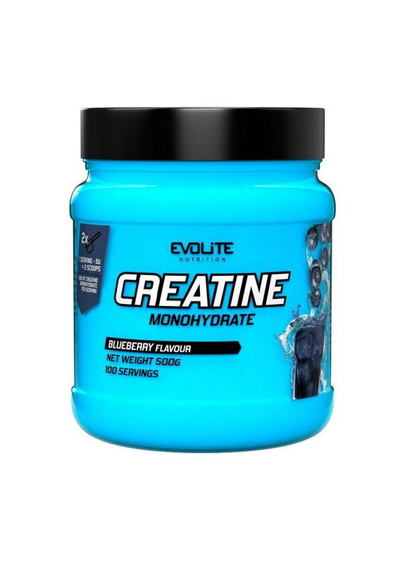 Креатин Creatine Monohydrate, 500 грам - Чорниця Evolite Nutrition (324421834)