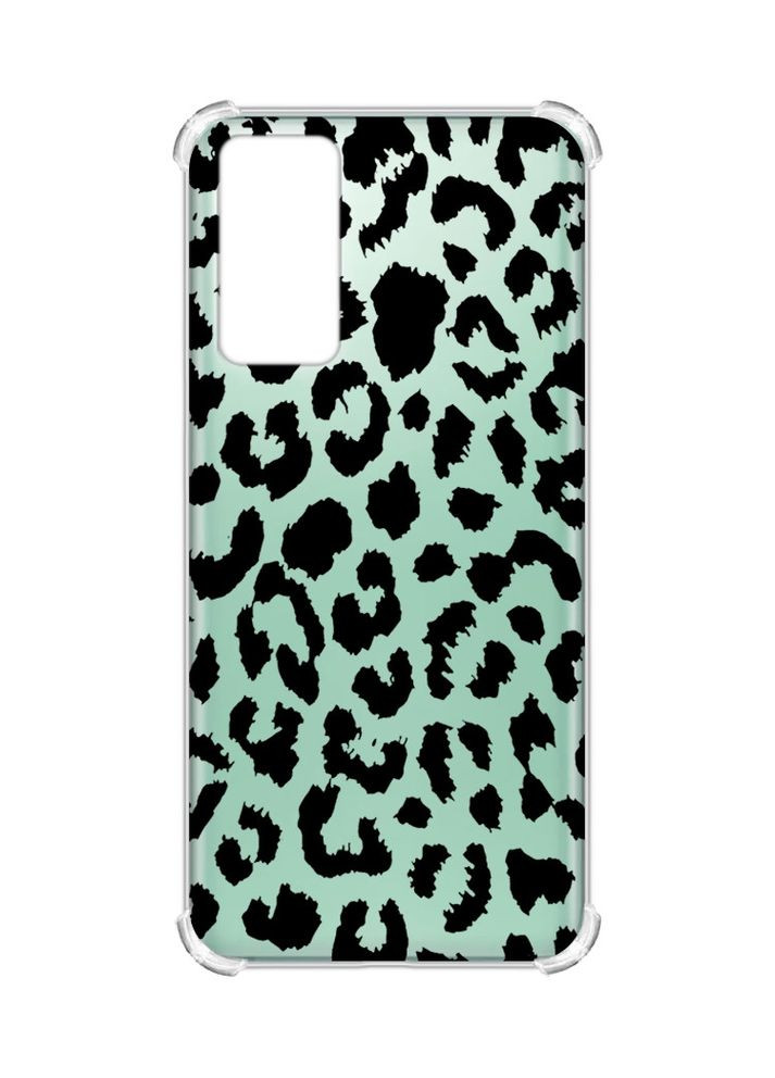 Чехол с утолщёнными углами на Samsung Galaxy S20:: Леопардовый принт (принт 374) Creative (355390225)