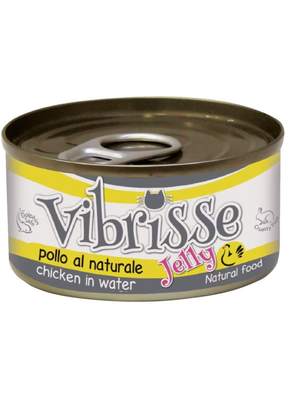 Влажный корм для котов с курицей в желе Croci Jelly 70 г (8023222154216) Vibrisse (334058360)