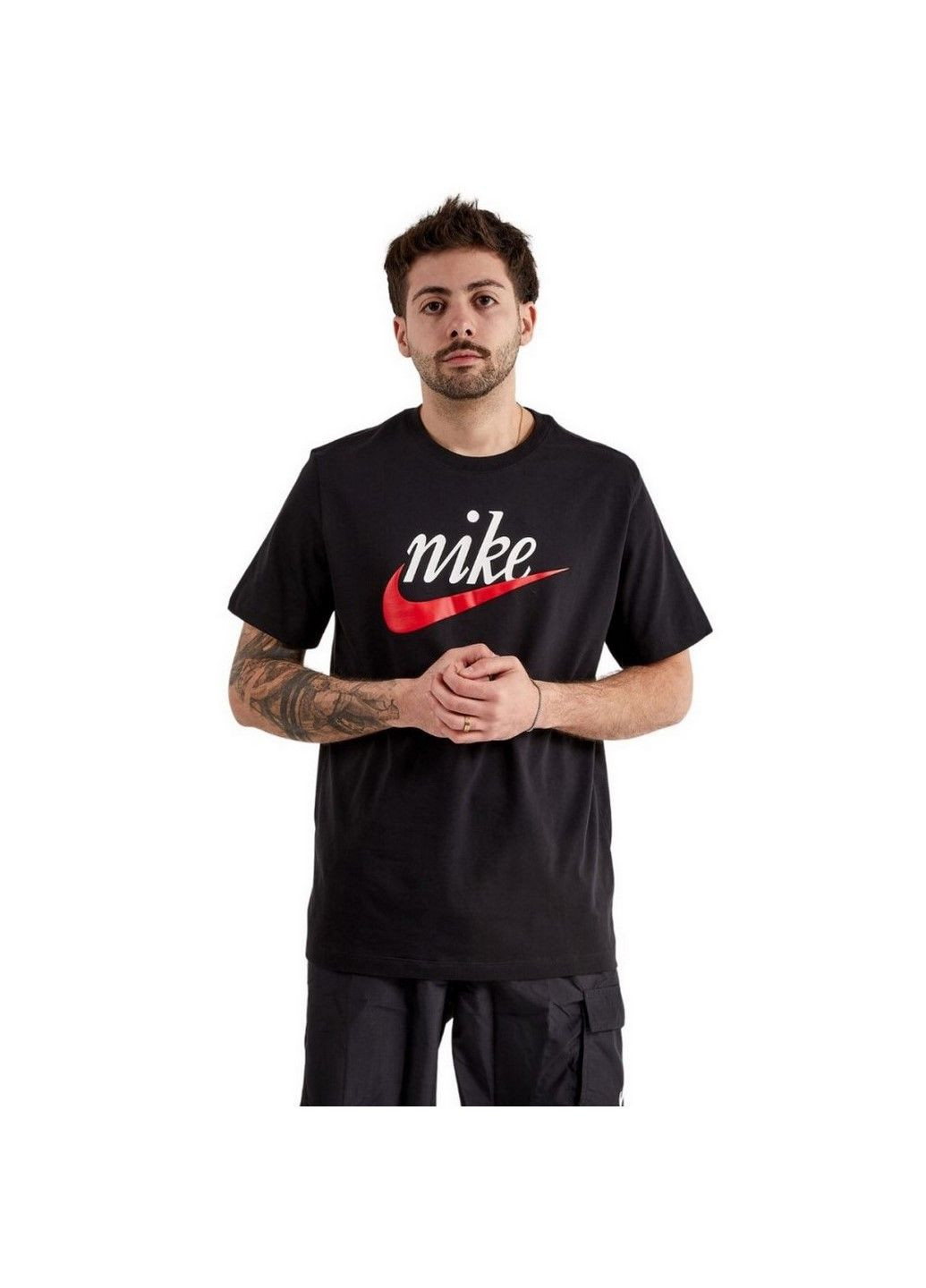 Чорна футболка m nsw tee futura 2 dz3279-010 Nike