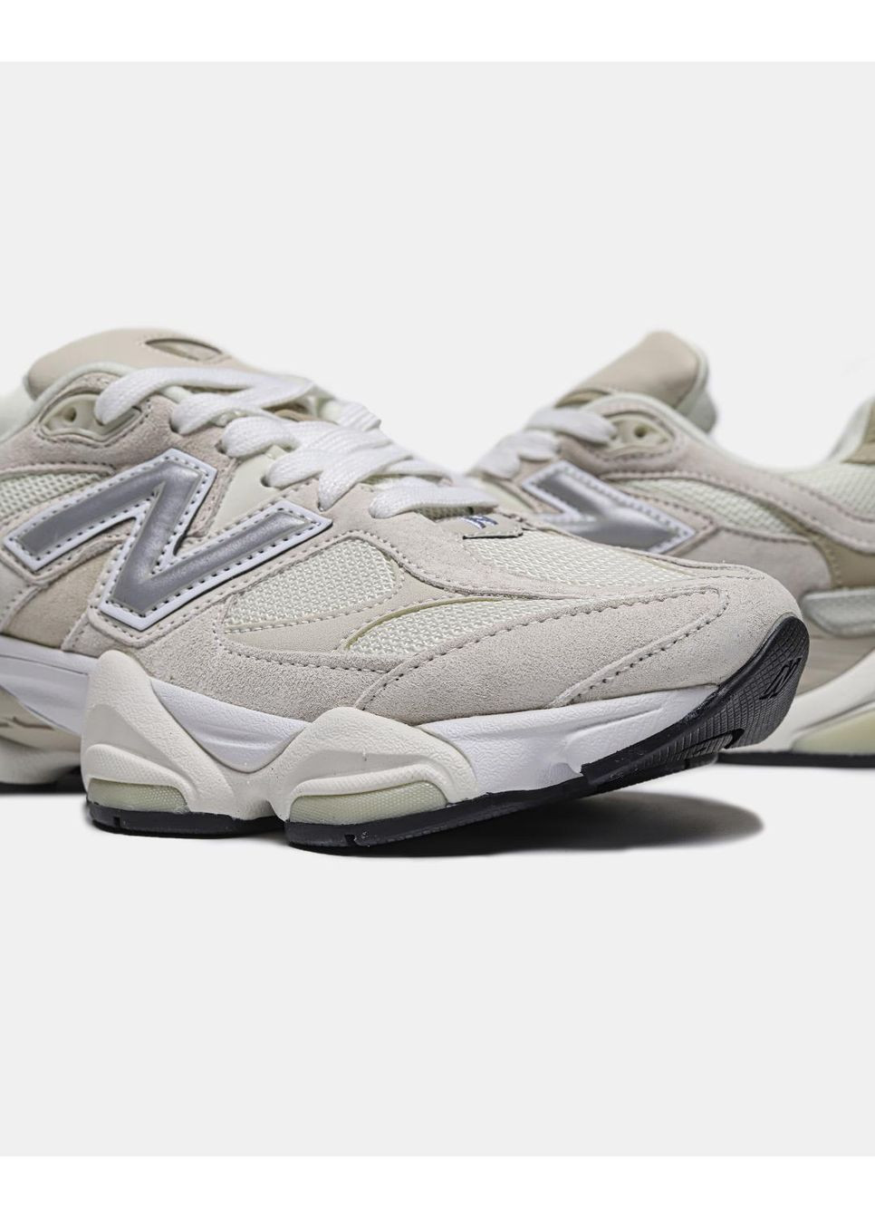 КРОССОВКИ ЖЕНСКИЕ NEW BALANCE 9060 DAMEN НЬЮ БЕЛАНС 9060 No Brand бежевые демисезоны (368869650)