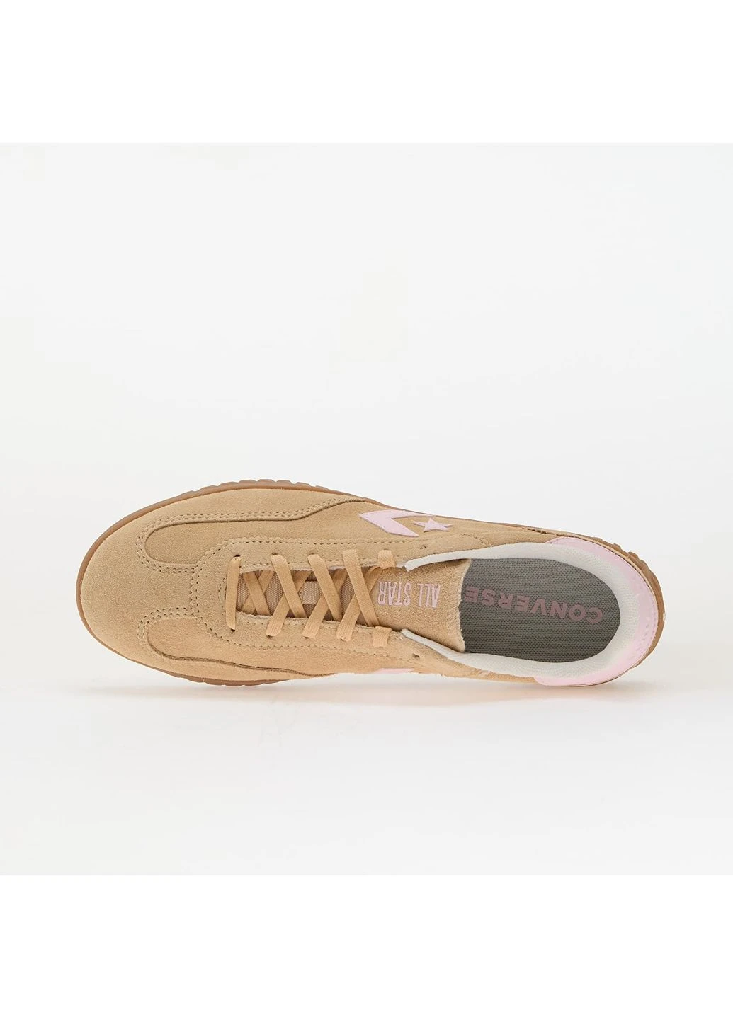 Бежеві кеди run star trainer suede beige a15088c Converse