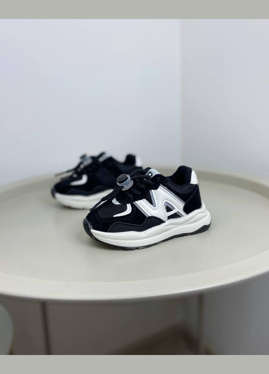 Чорні дитячі кросівки чорні 1049 No Brand