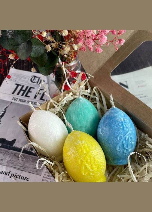 Набір пальмових свічок - "Великодній" 5Candles (322347713)