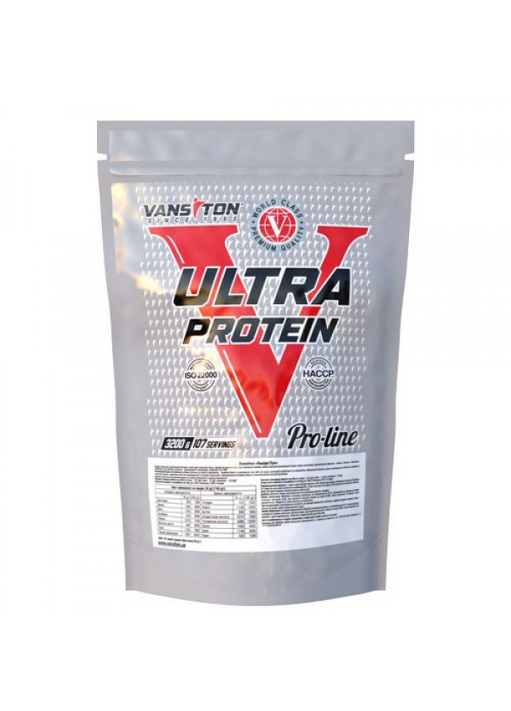 Протеин Ultra Protein, 3.2 кг Клубника Vansiton (293416222)