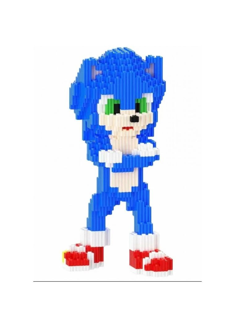 Конструктор Magic Blocks "Соник" 1501 деталь 3D конструктор Sonic 21 см No Brand (360867172)