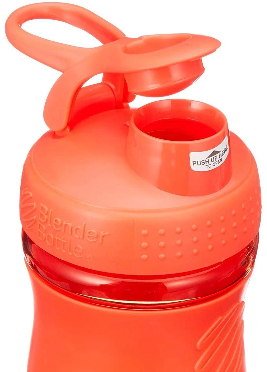 Шейкер спортивний (пляшка) BlenderBottle SportMixer Flip 20oz/590ml Coral Blender Bottle (396802410)