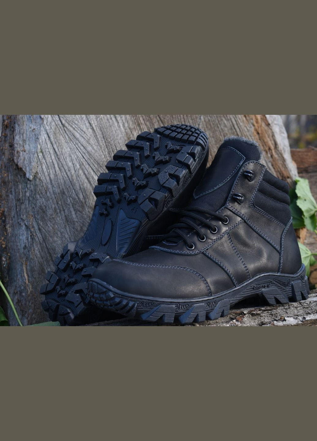 Чоловічі Зимові Тактичні Берці. 36-48р Чорні. Спеціальна трекінгова підошва! MSZM-1027 No Brand (301138663)